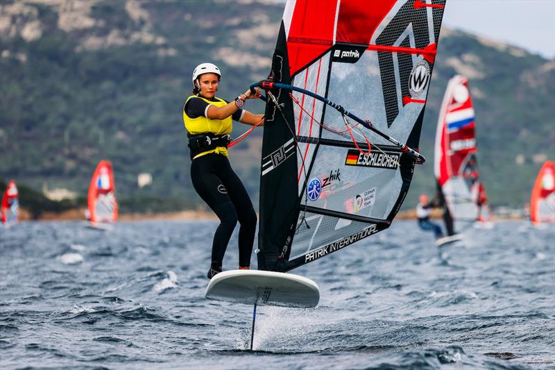 iQFOiL Youth & Junior European Championships - Day 5 photo copyright Sailing Energy / iQFOiL International Class taken at Club Nautico Arzachena and featuring the iQFoil class