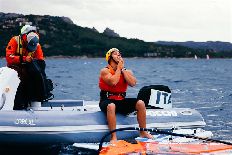 iQFOiL Youth & Junior European Championships - Day 7 photo copyright Sailing Energy / iQFOiL International Class taken at Club Nautico Arzachena and featuring the iQFoil class