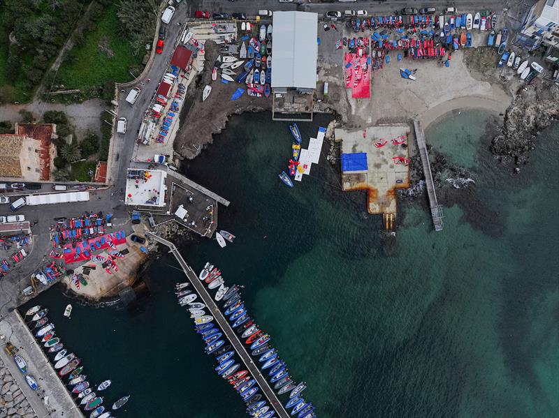 No wind on day 5 of the 2025 iQFOiL Senior European Championship - photo © Sailing Energy / iQFOiL International Class