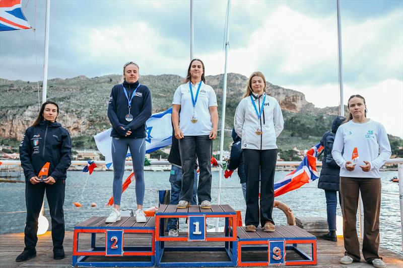 2025 iQFOiL Senior European Championship final day - photo © Sailing Energy / iQFOiL International Class