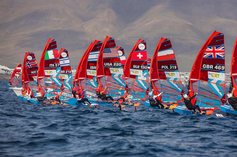 2026 Lanzarote International iQFOiL Games - Day 2 - photo © Sailing Energy / iQFOiL International Class