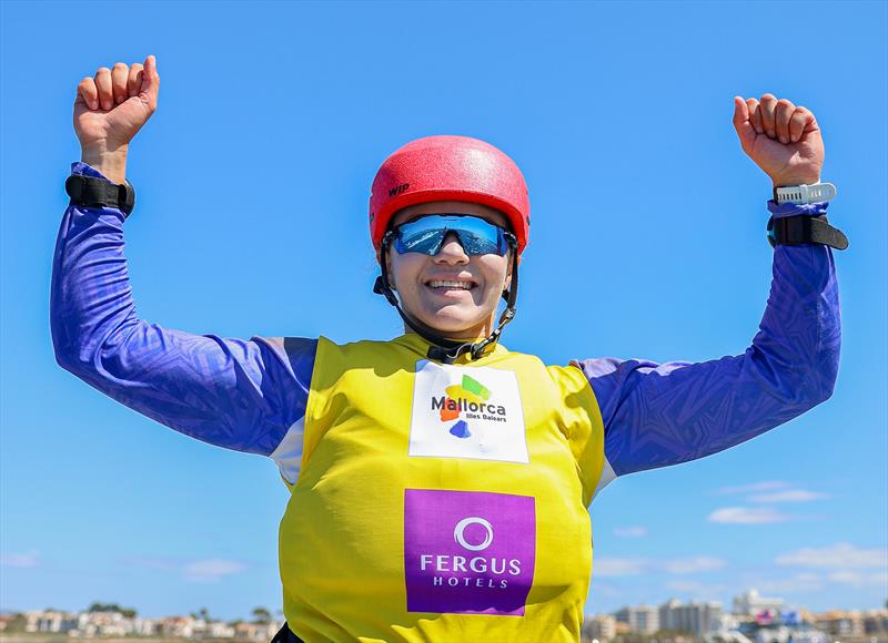 Tamar Steinberg (ISR 216), iQFOiL - 55th Trofeo Princesa Sofia Mallorca by FERGUS Hotels - Day 6 - photo © Sailing Energy / Princesa Sofía Mallorca
