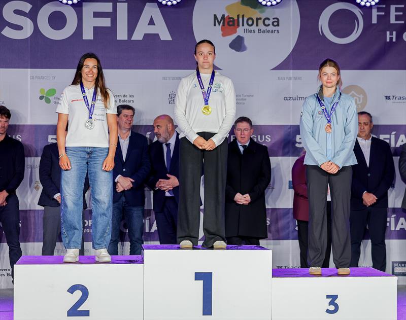 iQFOiL Women's Podium - 55th Trofeo Princesa Sofia Mallorca by FERGUS Hotels Prize Giving - photo © Sailing Energy / Princesa Sofía Mallorca
