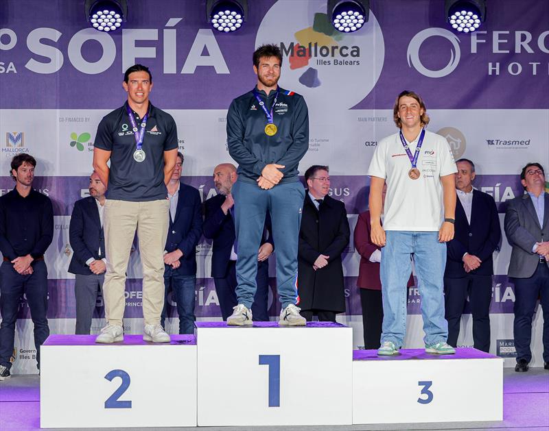 iQFOiL Men's Podium - 55th Trofeo Princesa Sofia Mallorca by FERGUS Hotels Prize Giving - photo © Sailing Energy / Princesa Sofía Mallorca
