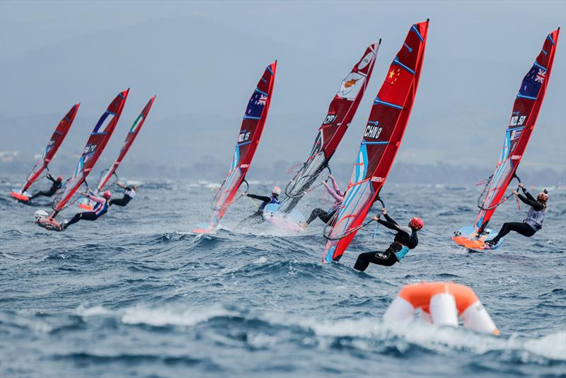 iQFoil Men - 57th French Olympic Week in Hyères - Day 3 - photo © Sailing Energy / French Olympic Week Hyères - TPM