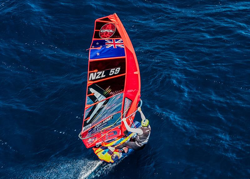 Josh Armit (NZL) iQFoil Men - 57th French Olympic Week in Hyères - Day 3 photo copyright Sailing Energy / French Olympic Week Hyères - TPM taken at COYCH Hyeres and featuring the iQFoil class