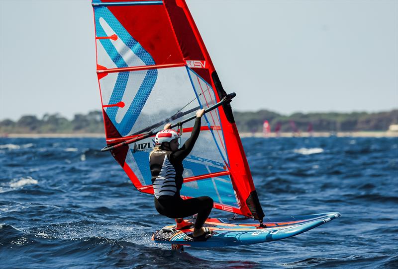 Verle ten Have (NZL) - iQFoil Women - 57th French Olympic Week in Hyères - Day 3 photo copyright Sailing Energy / French Olympic Week Hyères - TPM taken at COYCH Hyeres and featuring the iQFoil class