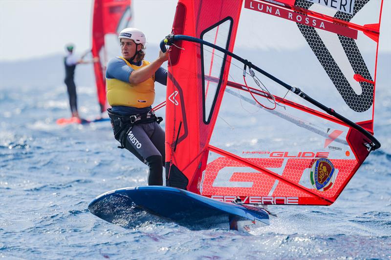 iQFOiL Men - Nicolo Renna (ITA) - photo © Sailing Energy / French Olympic Week Hyères - TPM