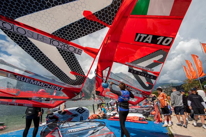 2026 iQFOiL Youth & Junior International Games day 4 - photo © Elena Giolai / Circolo Surf Torbole / iQFOiL International Class