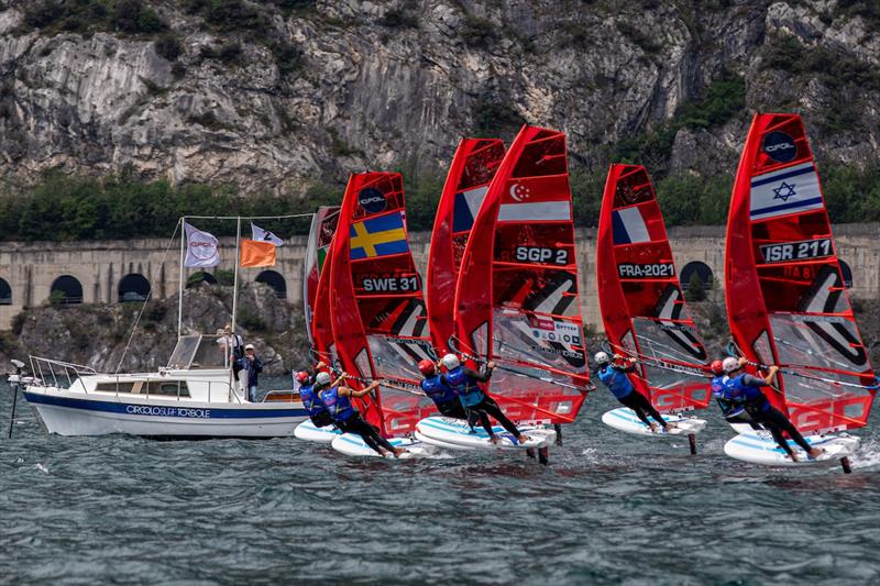 2026 iQFOiL Youth & Junior International Games day 4 - photo © Elena Giolai / Circolo Surf Torbole / iQFOiL International Class