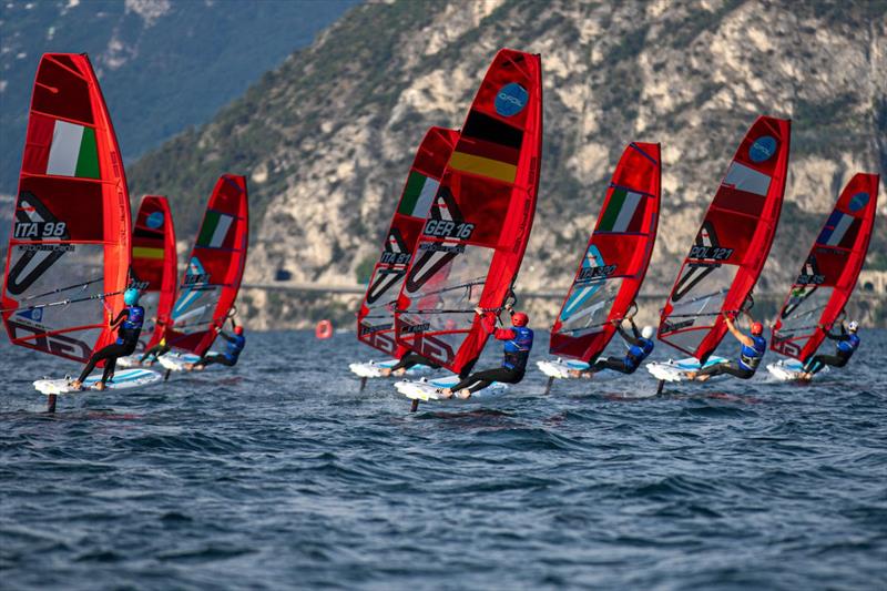 2026 iQFOiL Youth & Junior International Games day 5 - photo © Elena Giolai / Circolo Surf Torbole / iQFOiL International Class