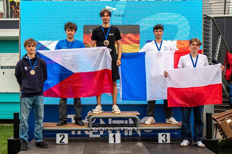 iQFOiL Youth & Junior International Games at Torbole, Lake Garda photo copyright Elena Giolai / Circolo Surf Torbole / iQFOiL International Class taken at Circolo Surf Torbole and featuring the iQFoil class