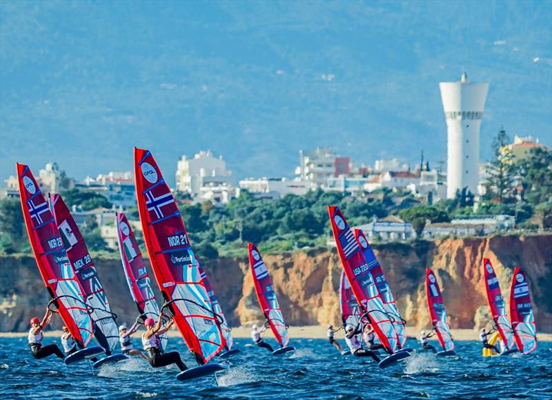2026 iQFOiL Open European Championships in Portimão - Day 2 - photo © Sailing Energy / iQFOiL International Class