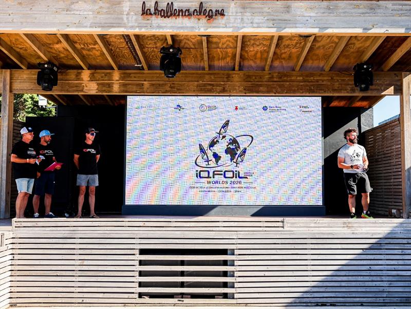 2026 iQFOiL Youth & Junior Worlds in Costa Brava - photo © Sailing Energy / iQFOiL International Class