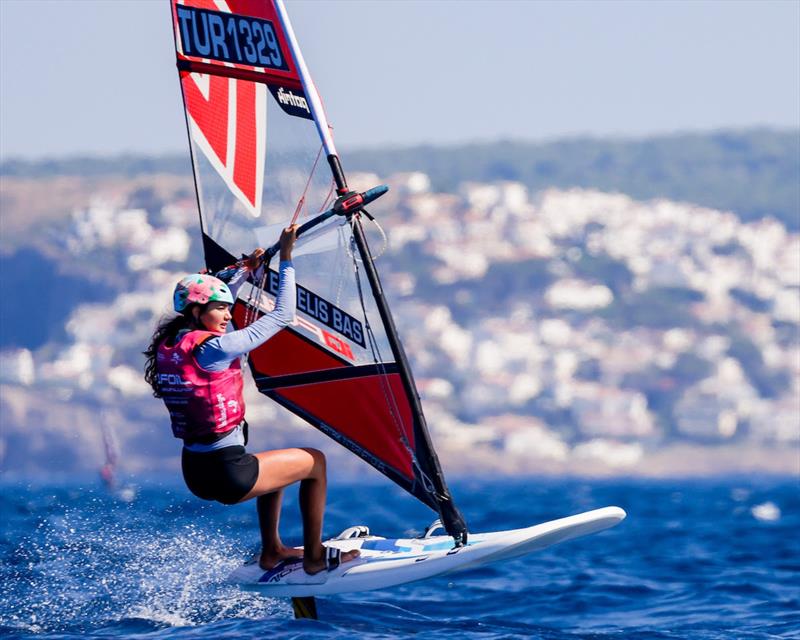 2026 iQFOiL Youth & Junior Worlds in Costa Brava Day 1 - photo © Sailing Energy / iQFOiL International Class