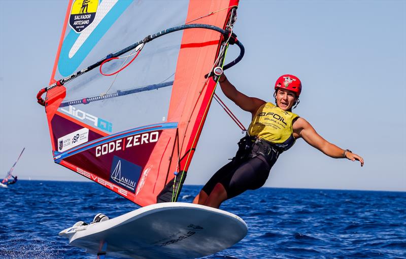2026 iQFOiL Youth & Junior Worlds in Costa Brava Day 2 photo copyright Sailing Energy / iQFOiL International Class taken at Club de Vela La Ballena Alegre and featuring the iQFoil class