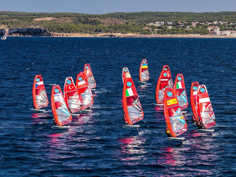 2026 iQFOiL Youth & Junior Worlds in Costa Brava Day 2 photo copyright Sailing Energy / iQFOiL International Class taken at Club de Vela La Ballena Alegre and featuring the iQFoil class