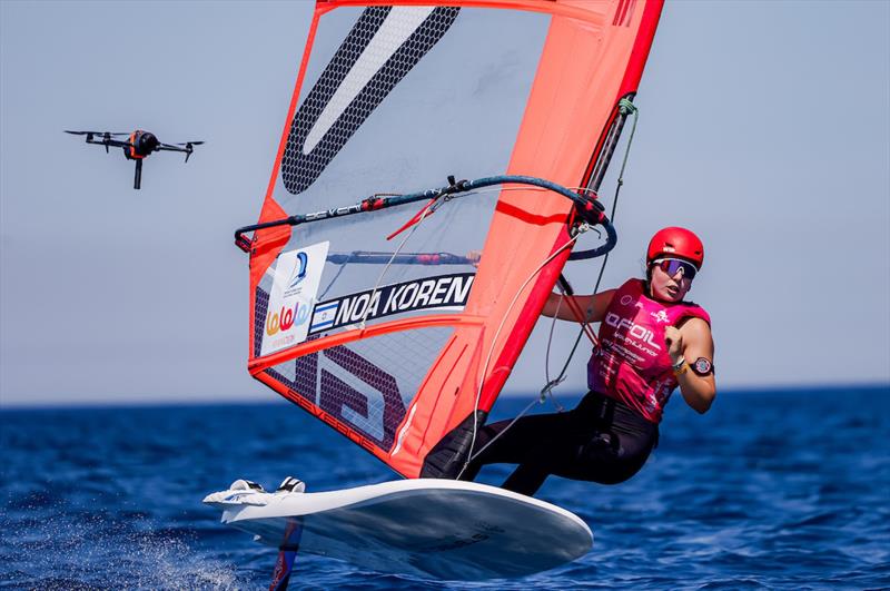 2026 iQFOiL Youth & Junior Worlds in Costa Brava Day 3 photo copyright Sailing Energy / iQFOiL International Class taken at Club de Vela La Ballena Alegre and featuring the iQFoil class