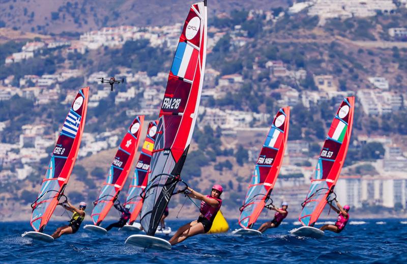 2026 iQFOiL Youth & Junior Worlds in Costa Brava Day 3 photo copyright Sailing Energy / iQFOiL International Class taken at Club de Vela La Ballena Alegre and featuring the iQFoil class