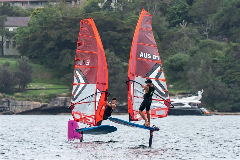 Grae Morris and Rory Meehan in Training - photo © Beau Outteridge
