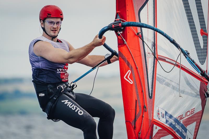 Andy Brown, 2025 iQFOiL World Champion, British Sailing Team photo copyright Sailing Energy / iQFOiL International Class taken at  and featuring the iQFoil class