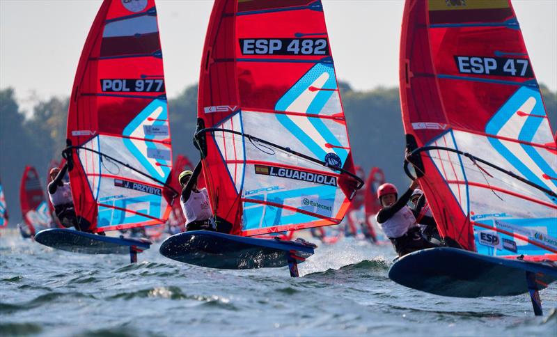 iQFOiL U23 World Championships 2026 in Puck, Poland - Day 4 photo copyright Gwidon Libera / iQFOiL International Class taken at  and featuring the iQFoil class