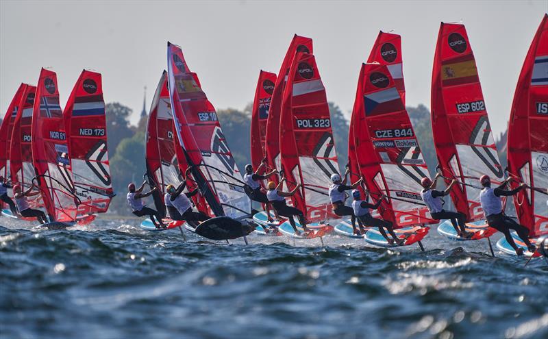 iQFOiL U23 World Championships 2026 in Puck, Poland - Day 4 photo copyright Gwidon Libera / iQFOiL International Class taken at  and featuring the iQFoil class