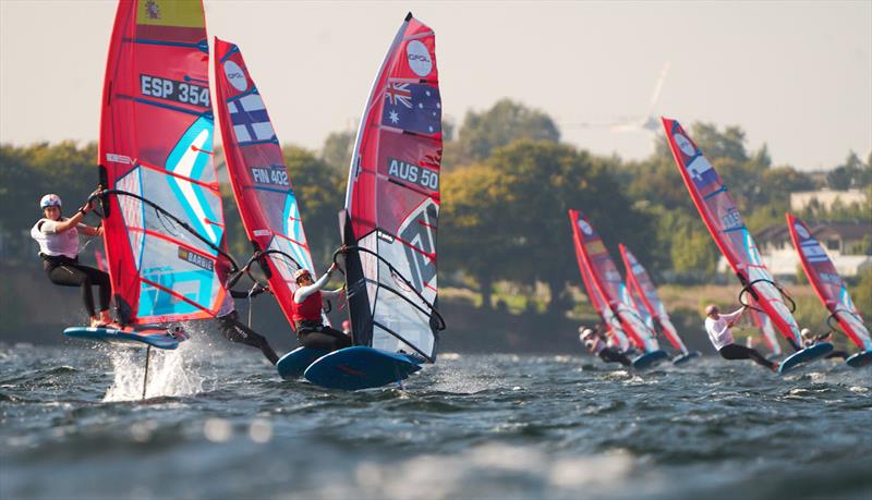 iQFOiL U23 World Championships 2026 in Puck, Poland - Day 4 photo copyright Gwidon Libera / iQFOiL International Class taken at  and featuring the iQFoil class