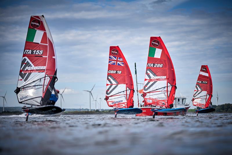 iQFOiL U23 World Championships 2026 in Puck, Poland - Day 6 photo copyright Gwidon Libera / iQFOiL International Class taken at  and featuring the iQFoil class