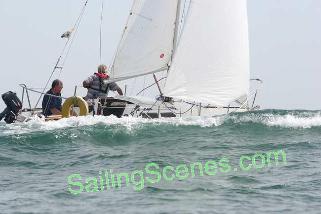 Action from the Lilliput Regatta photo copyright David Harding / www.sailingscenes.com taken at Lilliput Sailing Club and featuring the IRC class