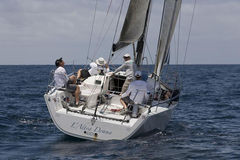 L'Altra Donna won IRC Division 2 on a countback from Canute in the CYCA Trophy Series - photo © Andrea Francolini