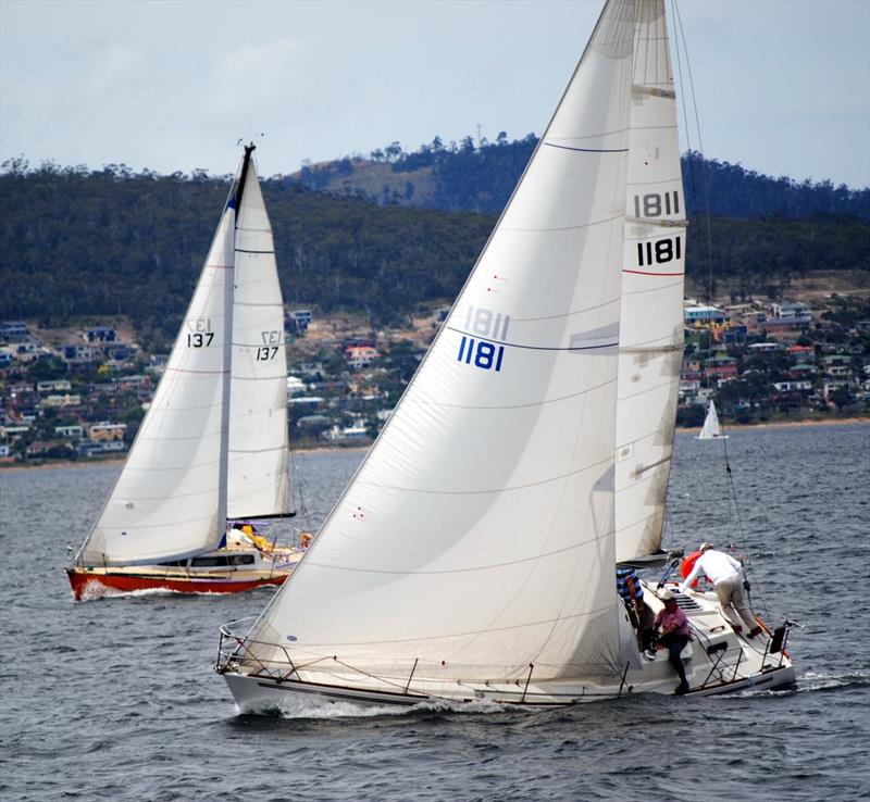 Kindred Spirit won Group 6 of the Combined Clubs Harbour Series photo copyright Peter Campbell taken at  and featuring the IRC class