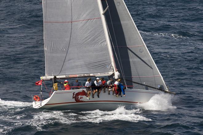 Nine Dragons on day 4 of the Audi IRC Australian Championship photo copyright Andrea Francolini taken at Newcastle Cruising Yacht Club and featuring the IRC class