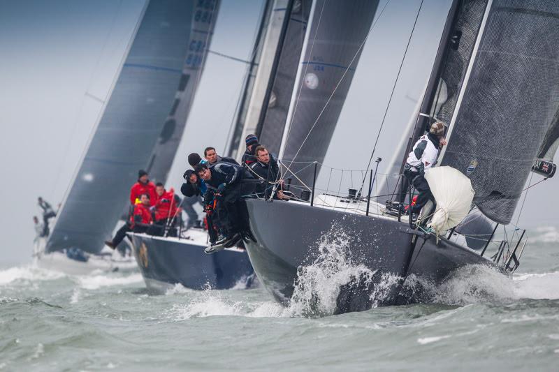 Ed Broadway's Ker 40, Hooligan VII - Hoping to get selected for the British team in this summer's Brewin Dolphin Commodore's Cup at the RORC Easter Challenge photo copyright Paul Wyeth / www.pwpictures.com taken at Royal Ocean Racing Club and featuring the IRC class