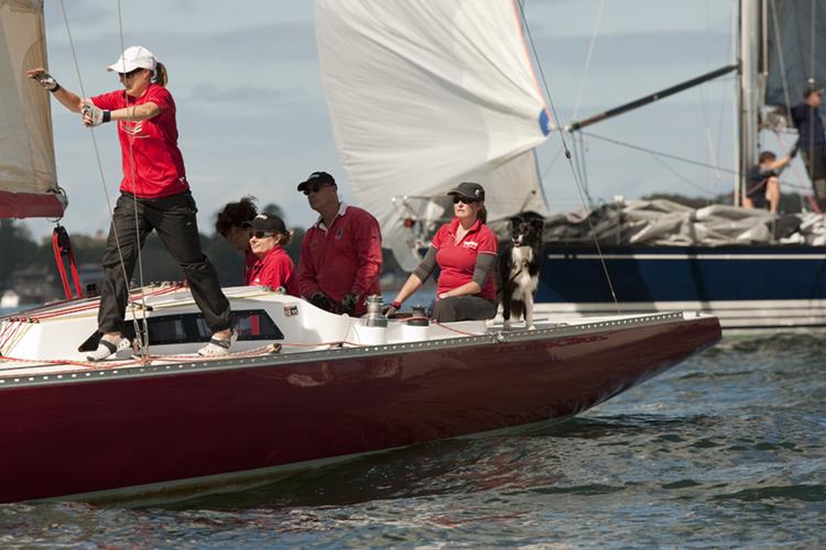 Ladies Day is always colourful and sailed in high spirits photo copyright David Brogan / www.sailpix.com.au taken at Cruising Yacht Club of Australia and featuring the IRC class