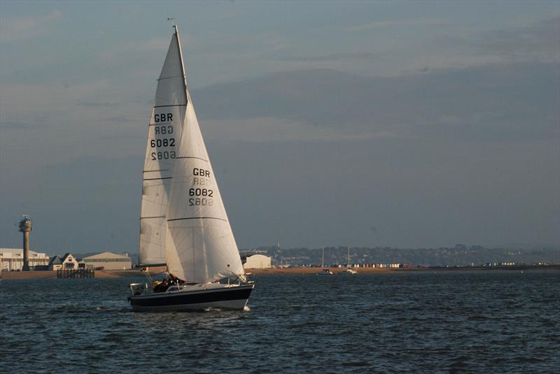 Needlework wins Class 1 in the Hamble River Bottle Pursuit Race photo copyright Trevor Pountain taken at Hamble River Sailing Club and featuring the IRC class