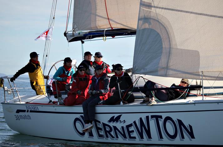 Overnewton during the 2012 Australian Women's Keelboat Regatta photo copyright Alex McKinnon taken at Royal Melbourne Yacht Squadron and featuring the IRC class