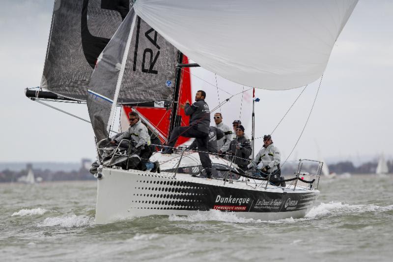 France White: Benoit D'Halluin, A35, Dunkerque Plaisance photo copyright Paul Wyeth / www.pwpictures.com taken at Royal Ocean Racing Club and featuring the IRC class