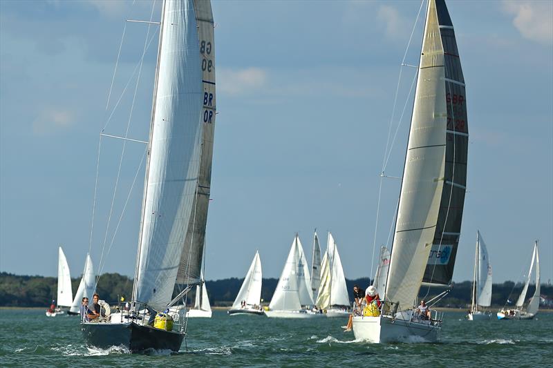 Lymington Thursday Night Late Series racing photo copyright RLymYC taken at Royal Lymington Yacht Club and featuring the IRC class