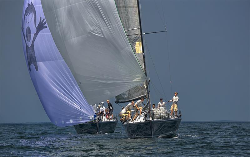 Big Boat Buoy Races on Friday at Edgartown Race Weekend photo copyright Michael Berwind taken at Edgartown Yacht Club and featuring the IRC class