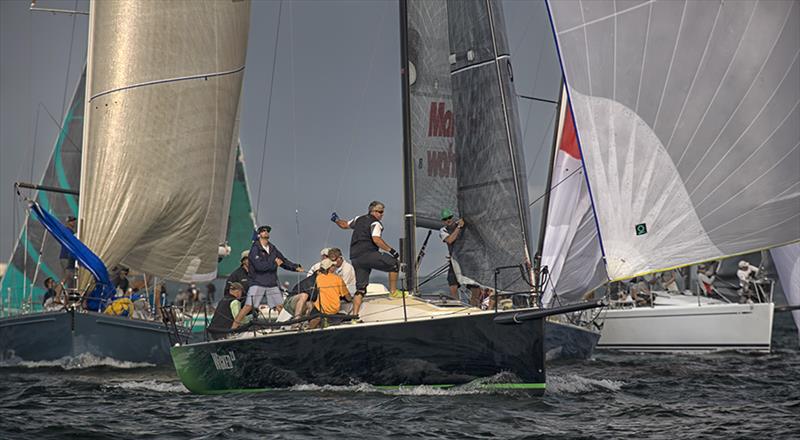 Douglass Curtiss' Wicked 2.0 at start of 'Round-the-Island RaceEdgartown Race Weekend - photo © Michael Berwind