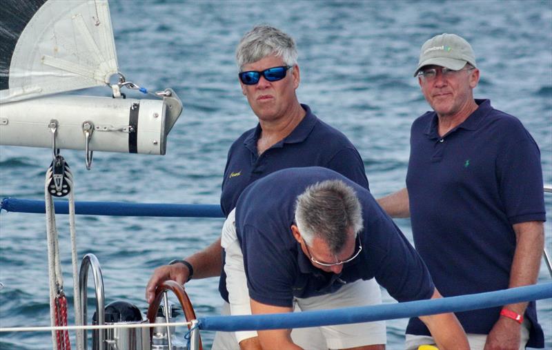 Chip Hawkins, Big Boat Buoy Races class winner and Upbeat Cup winner in 'Round-the-Island Race during Edgartown Race Weekend photo copyright Media Pro Int'l taken at Edgartown Yacht Club and featuring the IRC class