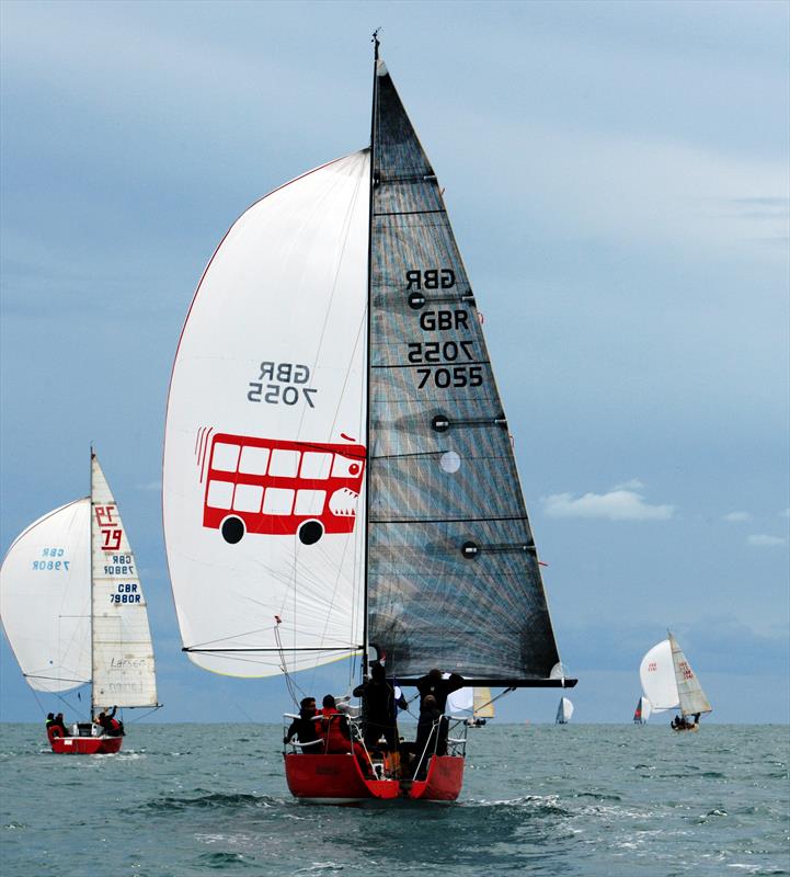 Runaway Bus 2 at the UBS Jersey Regatta photo copyright Bill Harris taken at Royal Channel Islands Yacht Club and featuring the IRC class