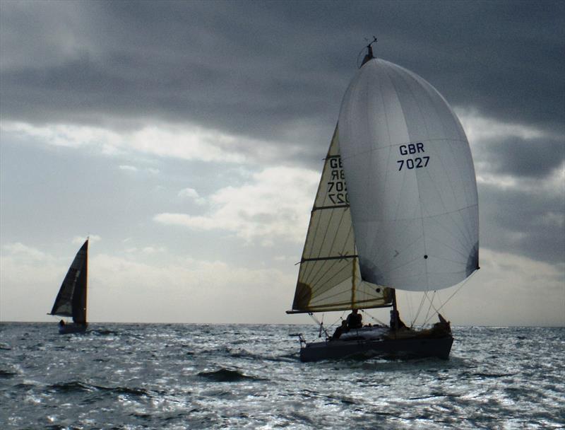 Jackson Yacht Services Bay Races in St Aubin's Bay, Jersey photo copyright Bill Harris taken at Royal Channel Islands Yacht Club and featuring the IRC class