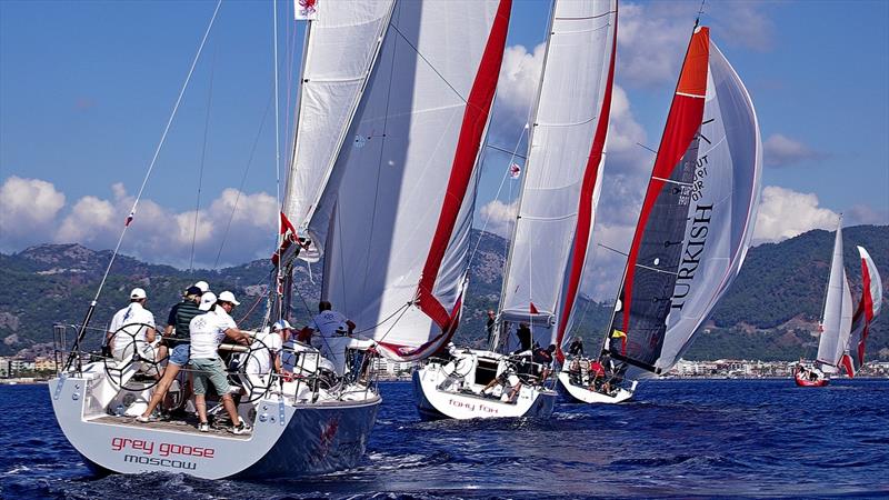 Marmaris International Race Week 2014 day 1 photo copyright Nikos Zagas / www.zagas.gr taken at Marmaris International Yacht Club and featuring the IRC class