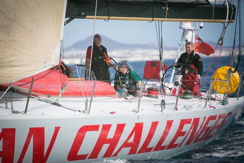 Derek Hatfield's Volvo 60, Spirit of Adventure at the start of the RORC Transatlantic Race photo copyright RORC / James Mitchell taken at  and featuring the IRC class