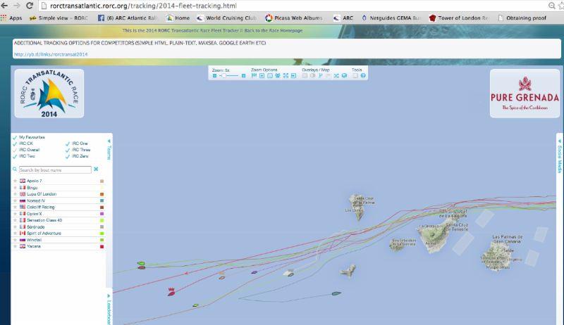 rorc transatlantic tracker