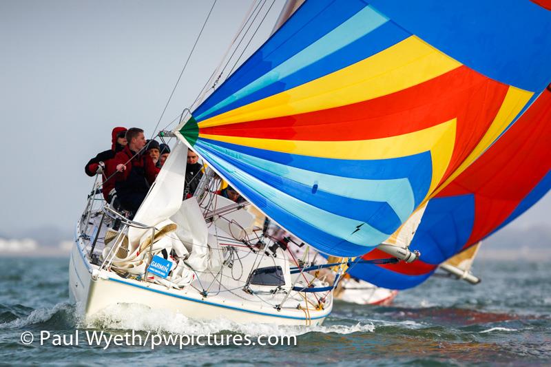 Garmin Hamble Winter Series day 8 - photo © Paul Wyeth / www.pwpictures.com