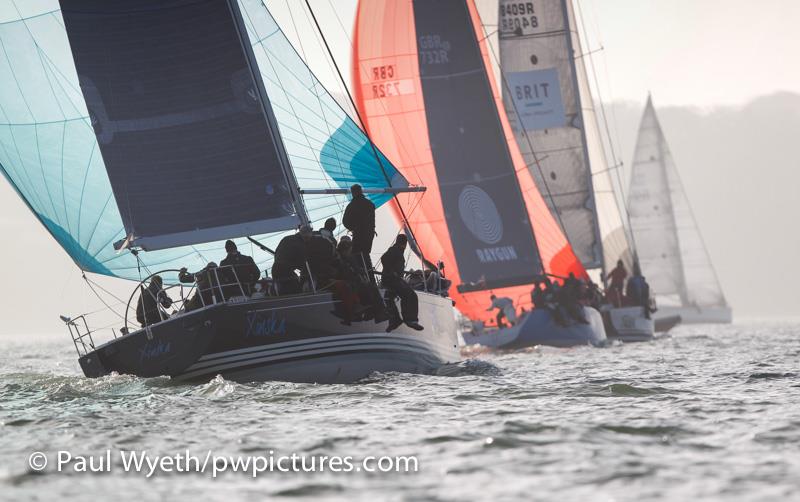 Garmin Hamble Winter Series day 8 - photo © Paul Wyeth / www.pwpictures.com