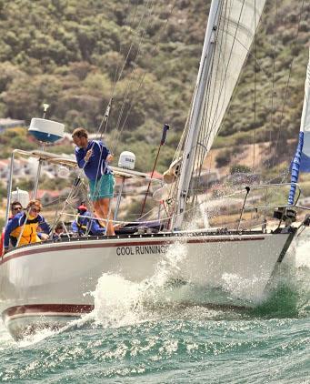 Cool Runnings starts the South African Governor's Cup race photo copyright Trevor Wilkins Photography taken at False Bay Yacht Club and featuring the IRC class